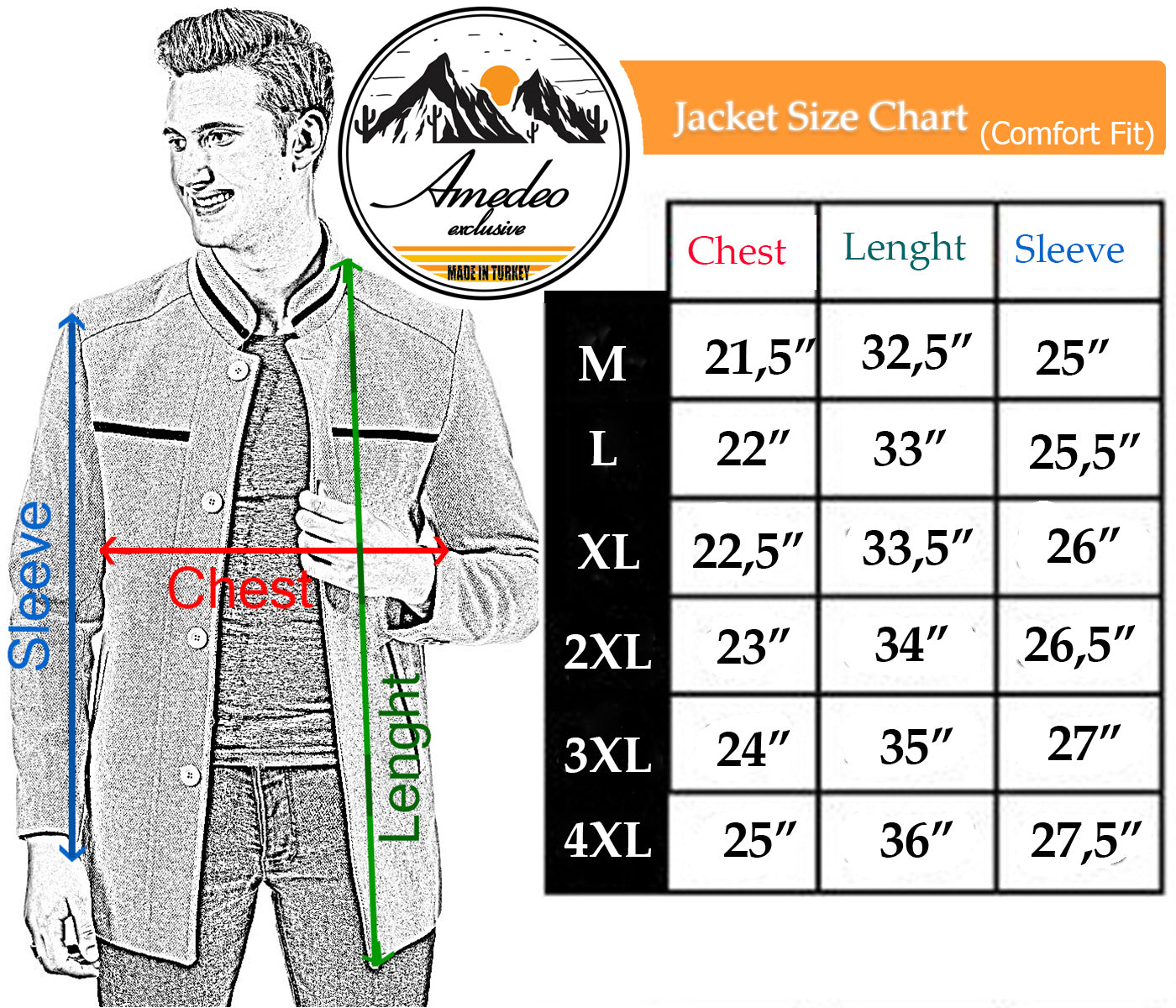 Men's European Black Wool Coat Jacket Tailor fit Fine Luxury Quality Work and Casual