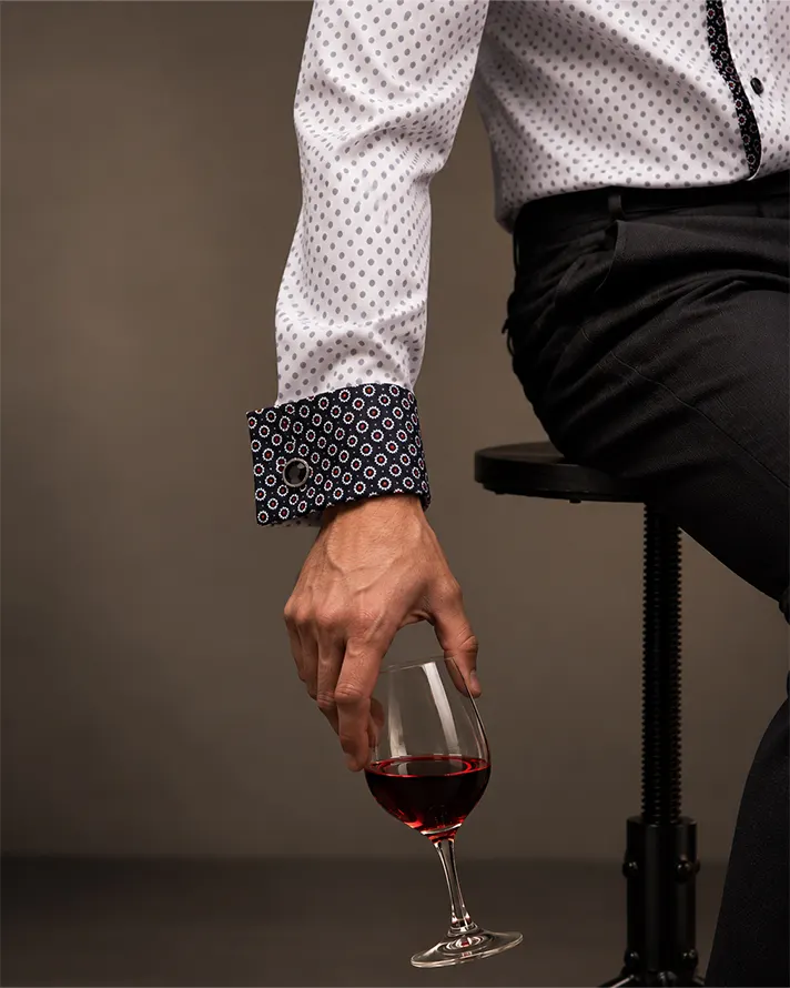 Amedeo Exclusive cotton shirt detail
